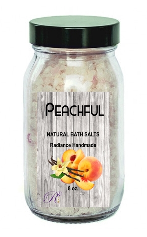 peachful bath salts